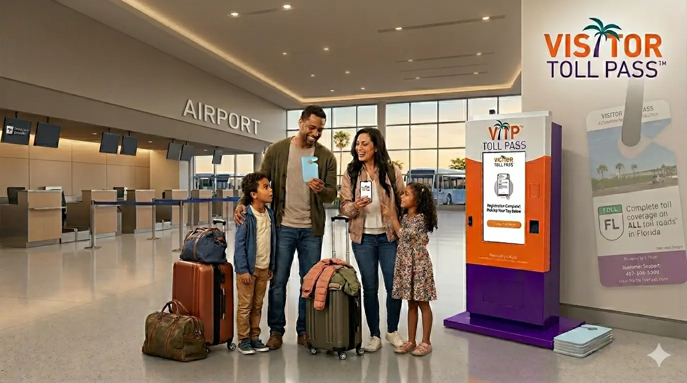 Visitor Toll Pass em Orlando: A Forma Mais Inteligente para Turistas Economizarem em Pedágios
