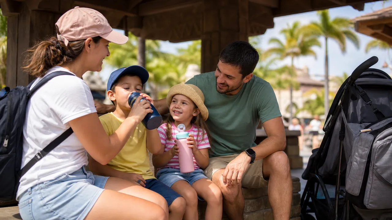 Beating the Florida heat with young kids