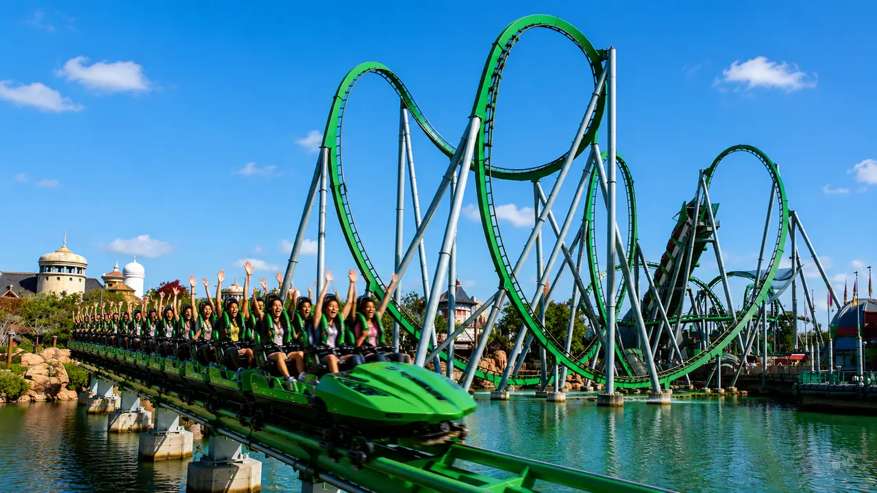 The Incredible Hulk Coaster has a twin — and it's not even Marvel-themed