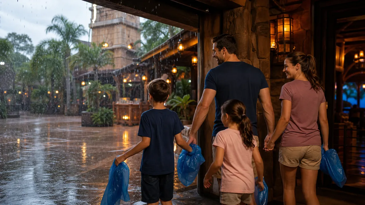 It's pouring: a real rain-day plan for every park