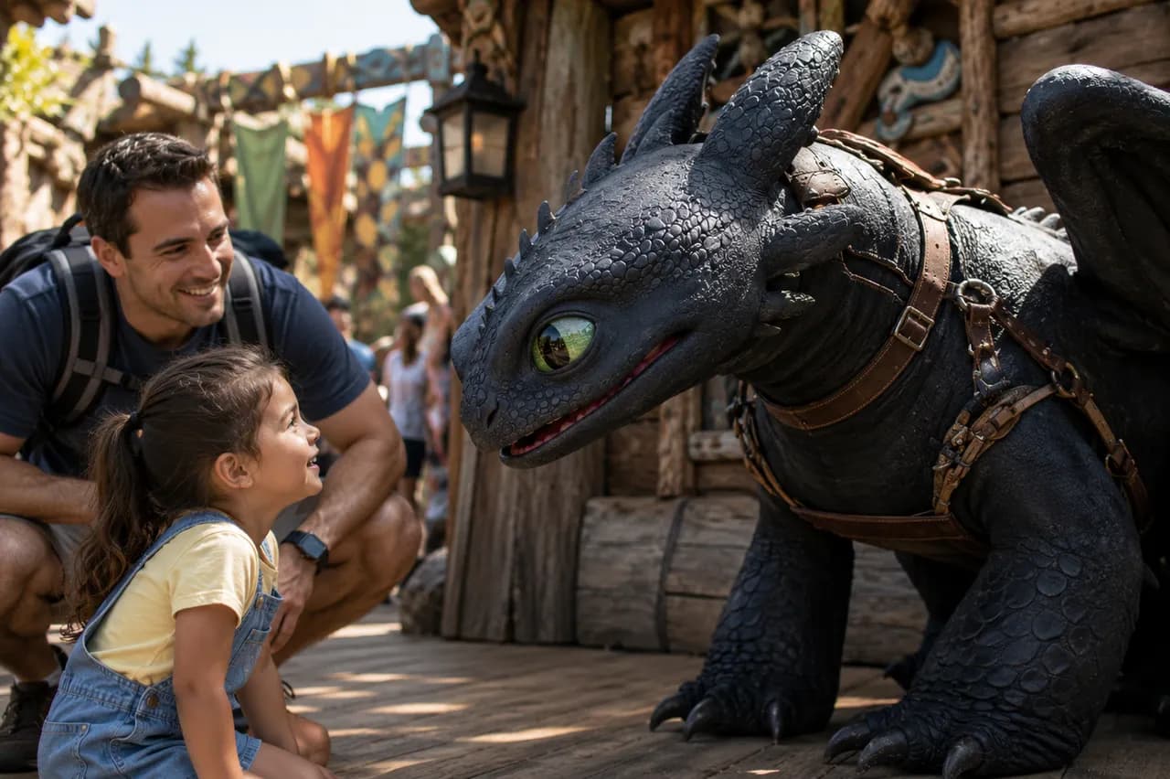 Why Toothless might be Universal's best animatronic yet